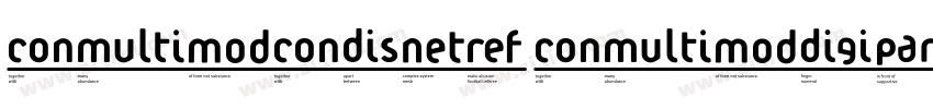 concept condsemibold字体转换